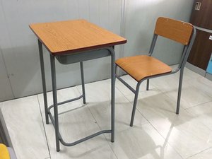 Mobiliario Escolar Cómodo y Económico, Conjunto de Escritorio y Silla Individual para Aula, Conjunto Universitario AD-27A, Escritorio y Silla Escolar AD-27A AD-27A AD- - Product Image 3