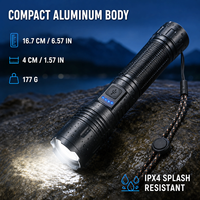 Lampe de travail LED étanche en alliage d'aluminium 5440 avec batterie rechargeable Type-C 1800mAh, indice de protection IP44, pour la réparation automobile et le camping