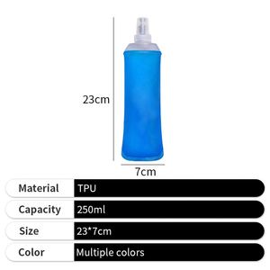 Gym <b>Water</b> Bottle Portable Foldable Hiking Basketball Cycling Hydration Bladder for Outdoor - Product Image 4