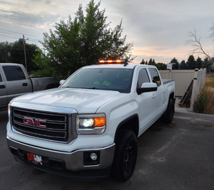 Nueva Barra de Luces LED Estroboscópicas de Emergencia de 33 Pulgadas y Cuatro Lados, Color Ámbar, para Camiones Todoterreno, <span class=keywords><strong>ATV</strong></span>, Barcos, Iluminación de Seguridad Magnética COB, Accesorio para Automóviles - Product Image 5