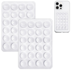 Customized 24 Single-Sided Thick-Style Silicone Suction Cups Durable <b>Mobile</b> <b>Phone</b> Holders <b>Toys</b> for Kids Custom Processing Rubber - Product Image 2