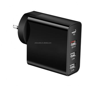60W Multi-functional <b>Adapter</b> PD <b>Adapter</b> Multi Port Charger PD+3USB Charger UK EU US AU Plug <b>Adapter</b> - Product Image 5