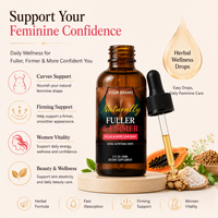 Compléments alimentaires naturels à base de plantes pour l'amélioration mammaire, extrait de papaye et de racine de maca en gouttes liquides pour soutenir la plénitude féminine