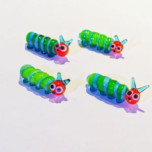 Simpatico vetro murano verme insetto figurina giocattolo decorazione per la casa - Product Image 1