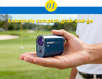 Télémètre laser de golf Rxiry G4 avec portée de 1000 m, grossissement 6x, compensation de pente, télémètre laser rechargeable pour le golf et les activités de plein air