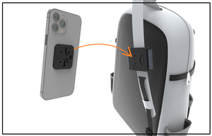 Accessoires de fixation pour sac à dos flexibles, support de charge rapide et clip de fixation pour chapeau avec support de sac à dos confortable - Product Image 4