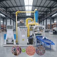 Machine de recyclage automatique de fils, machine de granulation de câbles en aluminium et en cuivre à haute capacité