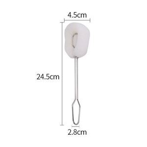 Wholesale Stainless Steel Long Handle Sponge <b>Bottle</b> Dish <b>Brush</b> - Product Image 2