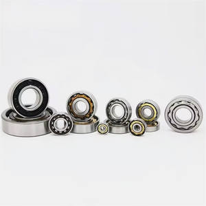 ลูกปืนเม็ดกลมร่องลึก EN17 E17 17*44*11มม. พร้อมกรงทองเหลือง - Product Image 6