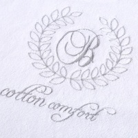 Albornoz con Capucha Personalizado al por Mayor con Logotipo Bordado, 100% Algodón de Rizo