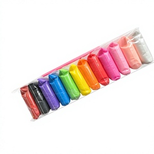 ดินเหนียวแห้ง 12-48 สี ดินปั้น DIY พร้อมผงตกแต่ง ของขวัญ ดินปั้นและสไลม์ - Product Image 2