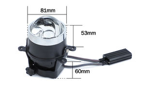 GPNE F9+2 110W Brillante, Faros Antiniebla Universales de 3 Pulgadas, 4300K / 5500K, Láser Dual, Lentes de Proyector LED - Product Image 2