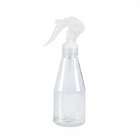Pulvérisateur à pompe cylindrique en plastique PET de qualité supérieure 150ml/200ml/250ml, brume fine, bouton manuel, pour crème contour des yeux, parfum, faux cils, perruques