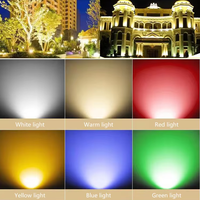 Projecteur LED étanche IP67 pour façade de bâtiment, boîtier en aluminium, DC24V AC220V, pour éclairage extérieur architectural