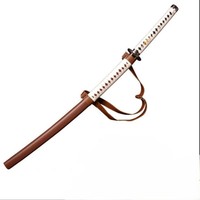 Popular Katana Decorativa Saya Marrón de 106 cm y 0.86 kg para Colección de Cosplay