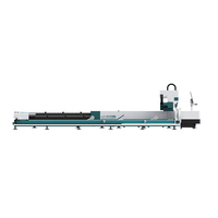 Machine de découpe laser professionnelle LX3015HCT pour tubes et plaques, machine de découpe laser à fibre 1530 avec table échangeable pour tôles et tuyaux