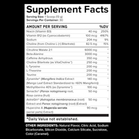 Mélange de boisson énergétique pré-entraînement Richtek, 350 mg de caféine, bêta-alanine et citrulline, complément énergétique pour hommes et femmes