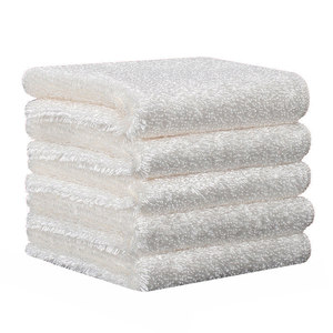 Chiffon de cuisine en fibre de bambou, antiadhésif, chiffon/torchon blanc dégraissant pour la cuisine, propre, absorbant et facile à laver. - Product Image 2