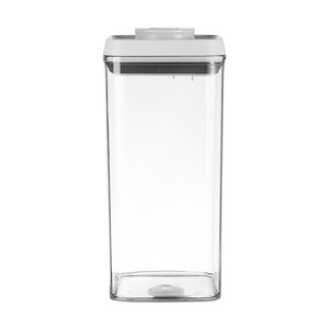 Bocaux <span class=keywords><strong>en</strong></span> plastique transparents hermétiques, contenants pour aliments secs, nourriture pour animaux de compagnie, céréales, boîtes de rangement pour la cuisine avec couvercle - Product Image 5