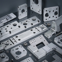 Pièces en aluminium usinées CNC de haute précision, service d'usinage sur mesure, support de robot d'automatisation, plaque de connexion en aluminium