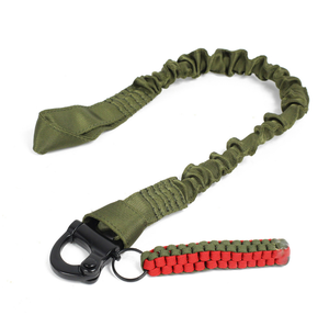 DFR10 Arnés de Cableado Táctico, Cordón Elástico, Cuerda de Montañismo Extensible, Cuerda de Seguridad Multifuncional Ajustable - Product Image 3