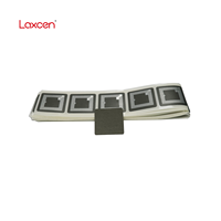 Étiquette RFID en métal flexible haute fréquence (HF) ISO 14443A, puce Ntag213, 13,56 MHz, 31x31 mm, 144 octets, autocollant NFC imprimable pour l'accès