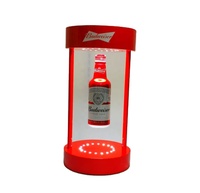 Support d'affichage de bouteille flottant magnétique en lévitation acrylique personnalisé