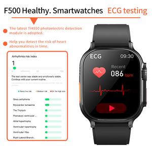 Reloj Inteligente 4G de 2.10 Pulgadas con Ranura para Tarjeta SIM, ECG Médico, Análisis de Riesgo de Enfermedades Cardíacas HRV, Monitoreo de SpO2 con Luz Roja - Product Image 4
