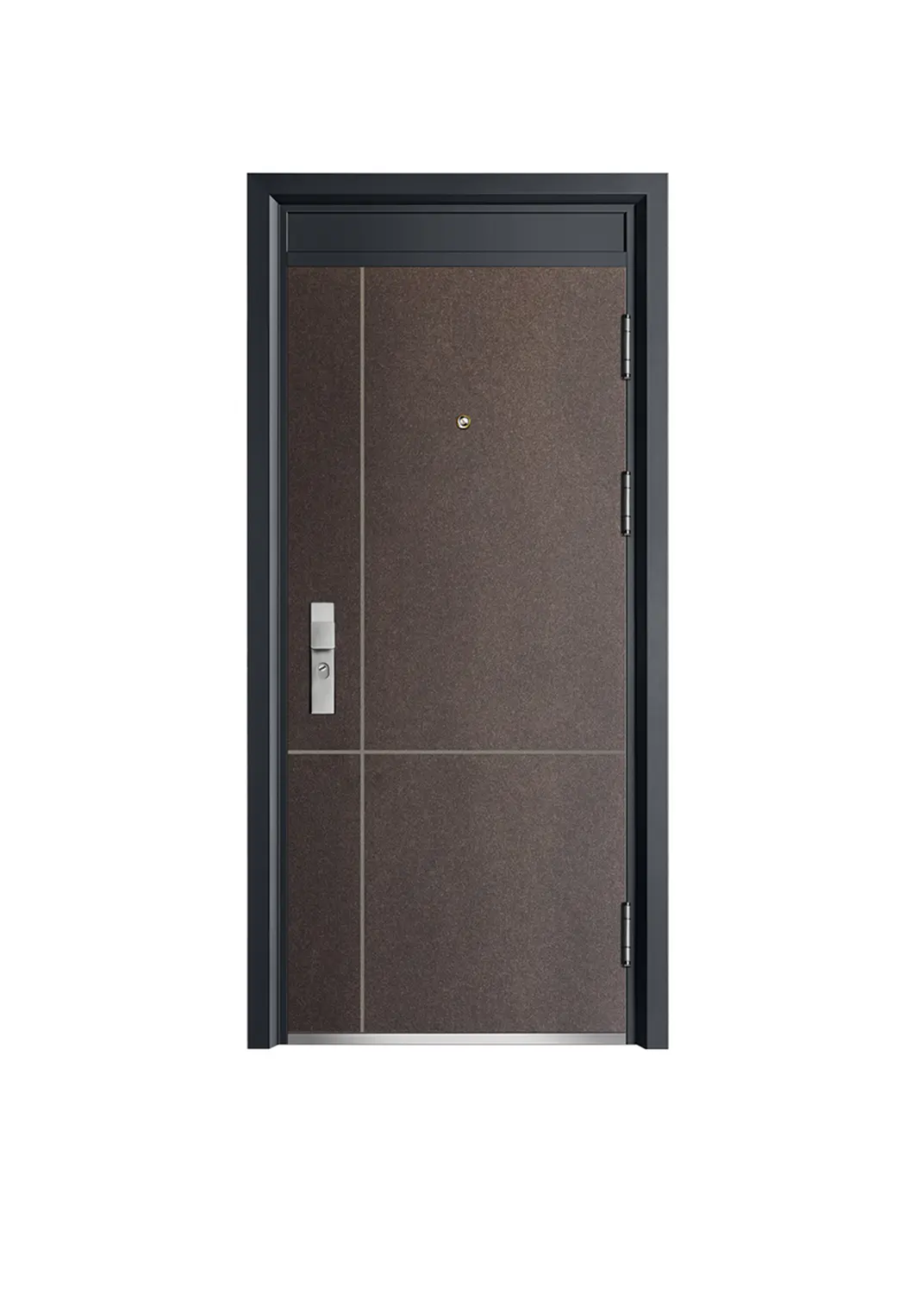Fabrik billige Sicherheit Edelstahl Single Gate Tür Stahl Garagentor Stahltür für zu Hause Haupteingang