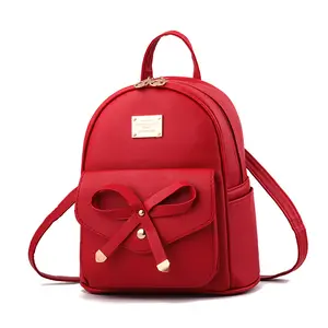 Модный многофункциональный милый женский мини-рюкзак, маленький женский рюкзак из искусственной кожи для девочек-подростков, женская сумка через плечо