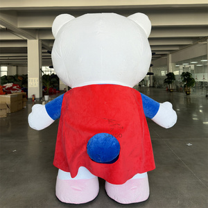 Wholesale Movie Walking Custom Adult <strong>Kitty</strong> Cat Mascot Character Plush Cartoon Inflatable <strong>Hello</strong> <strong>Kitty</strong> Mascot Costume for Sale - Product Image 6