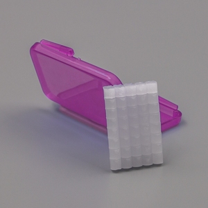 Boîte Portable avec miroir ortho supports cire sans coupe accolades soulagement cire pour soins bucco-dentaires saveur de fruits cire orthodontique dentaire - Product Image 5