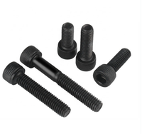 Tête à six pans creux noir traitement de Surface boulon Allen vis à tête cylindrique d'oxyde DIN912 acier au carbone GB M8 noir noir M5 X 40 Mm Graboss