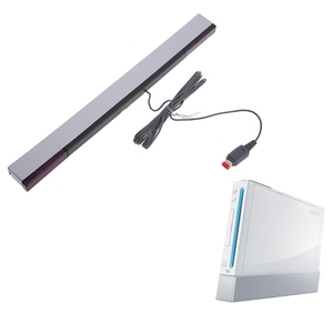<span class=keywords><strong>Barre</strong></span> de capteur de mouvement sans fil, IR, avec câble, pour Nintendo <span class=keywords><strong>Wii</strong></span> ou <span class=keywords><strong>Wii</strong></span>, capteur de mouvement à distance, récepteur - Product Image 1