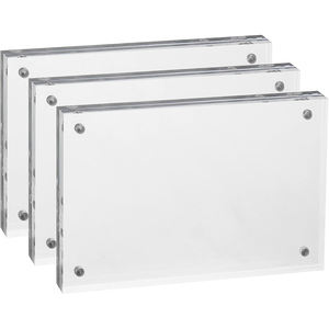 A4 A5 <b>A6</b> Clear Strong Magnetic Acrylic Photo Wall Mounted Picture <b>Frame</b> Acrylic Price Tag Advertising Display Panel - Product Image 1