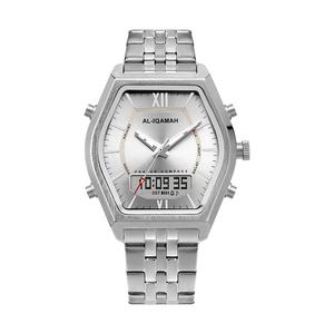 Montre connectée islamique <span class=keywords><strong>de</strong></span> prière Azan avec <span class=keywords><strong>direction</strong></span> Qibla, étanche IP67, boîtier <span class=keywords><strong>en</strong></span> acier, écran TFT, fonctions arabes, alarme heures <span class=keywords><strong>de</strong></span> mosquée - Product Image 2