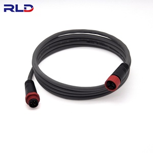 Personalizable impermeable Cable eléctrico 2 3 Pin IP68 M15 LED Cable impermeable - Product Image 3