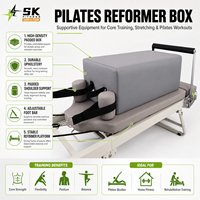 Boîte de Pilates Reformer SK, accessoire d'entraînement professionnel pour machine Reformer, utilisation en studio et à domicile