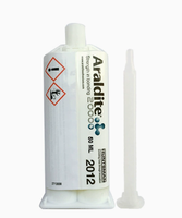 Aralaite 2012 Colle Époxy en Pâte, Durcissement 5-8 Min, Adhésif Multi-Matériaux pour Métal, Bois, Béton, Construction et Réparation