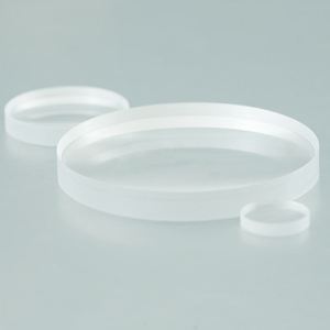 Lente óptica plano-convexa Caf2 Lente infrarroja de fluoruro de calcio utilizada para monocromador en un espectrómetro - Product Image 3