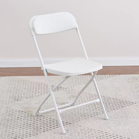Chaise pliante en maille avec structure en fer, légère et durable, capacité de 300 lb, idéale pour les événements scolaires, les fêtes, les banquets et les conférences