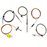 Sonde de température Pt100, capteur de température de type K J T E, longueur de sonde personnalisable, acier inoxydable, fabrication chinoise, industriel