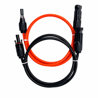 Cable de Extensión Solar Impermeable de 10/12 AWG, Cable de Cobre Estañado para Paneles Solares, Resistente a los Rayos UV, de 1m a 10m, Personalizable