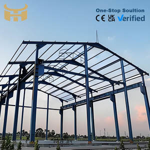 Capannoni Industriali Prefabbricati in Acciaio con Tetto a Traliccio, Strutture Metalliche per Magazzini e Fabbriche - Product Image 1