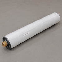 Film de paillage LDPE noir et blanc de haute qualité, stabilisé aux UV, film plastique pour couverture du sol agricole, pour la plantation en serre