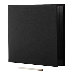 Album ảnh sổ lưu niệm với bộ phim bảo vệ, linen tự dính phế liệu cuốn sách, lớn cổ điển trống trang Bộ nhớ cuốn sách - Product Image 1