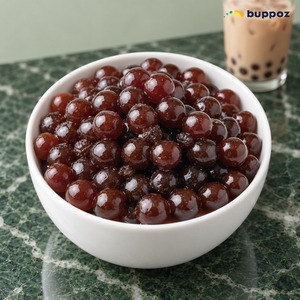 Perlas de Tapioca, Bolsa de 3 kg, Halal, HACCP, Vegetarianas, para Té de Burbujas, Té con Leche, Servicio de Alimentos - Product Image 1