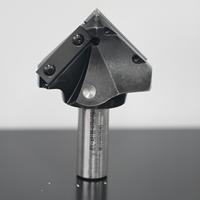 Fraise à rainurer en V jetable (inserts remplaçables) – Personnalisable OEM/ODM, compatible CNC, AlTiN HRC