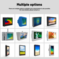 Pantalla Publicitaria Integrada para Exteriores de Alto Brillo de 32 Pulgadas, Panel IPS, Android 11, Punto de Acceso WiFi, Control por Aplicación