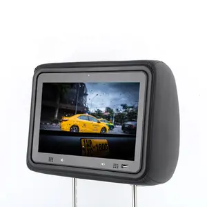 Ecran de publicité lcd de 10.1 pouces, moniteur de cou de taxi, appui-tête pour publicité, fonctionne sous android